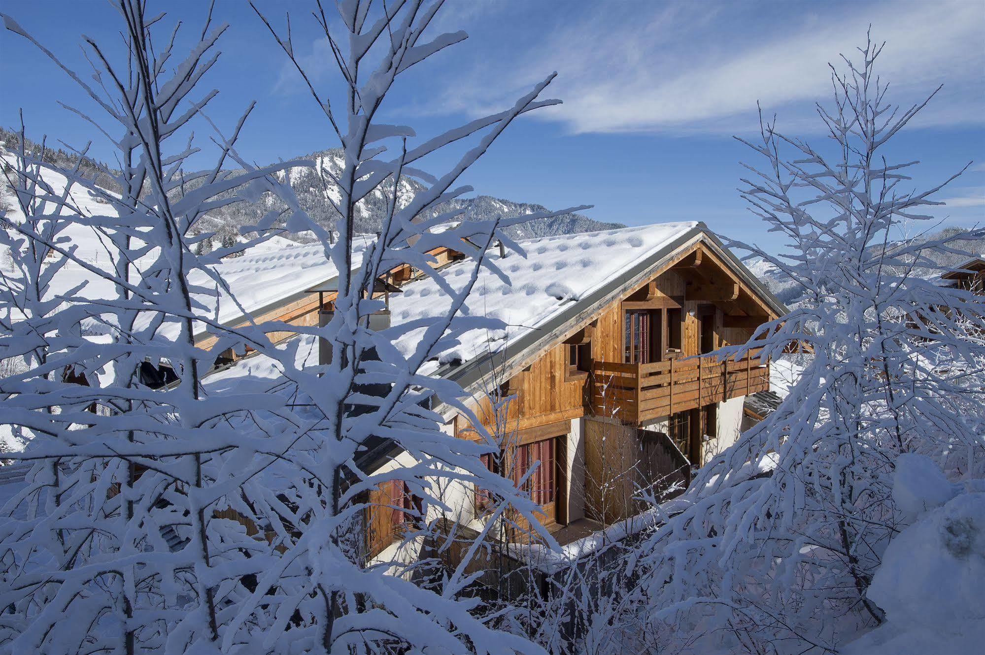 Residence Nemea Les Chalets Des Evettes Flumet Eksteriør bilde