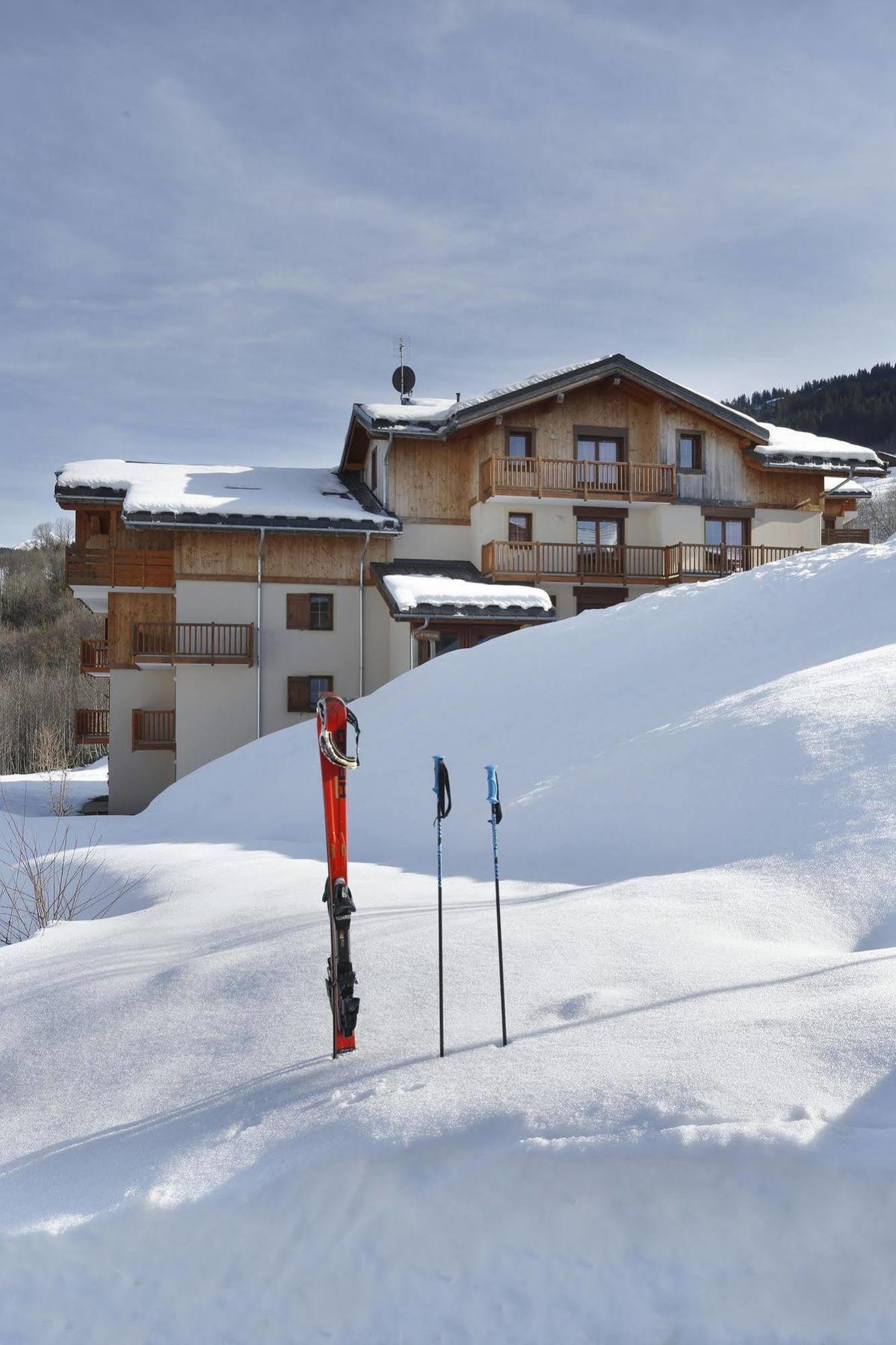 Residence Nemea Les Chalets Des Evettes Flumet Eksteriør bilde